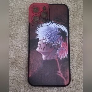 Anime Character Phone Case - Red and Black